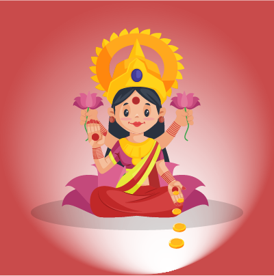 Hindu Göttin Lakshmi